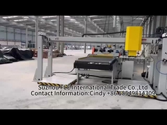 Linha de revestimento e temperação UV SPC&LVT