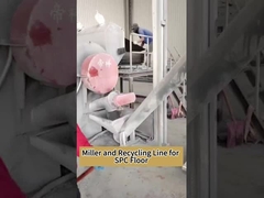 Máquina de moagem e reciclagem para piso SPC