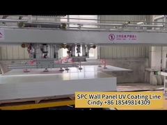 Linha de revestimento UV de painéis de parede de SPC